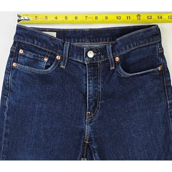 Levis Size 29X28 Mens 541 Blue Denim Premium 5 Pocket Logo Tag Jeans - Picture 2 of 14